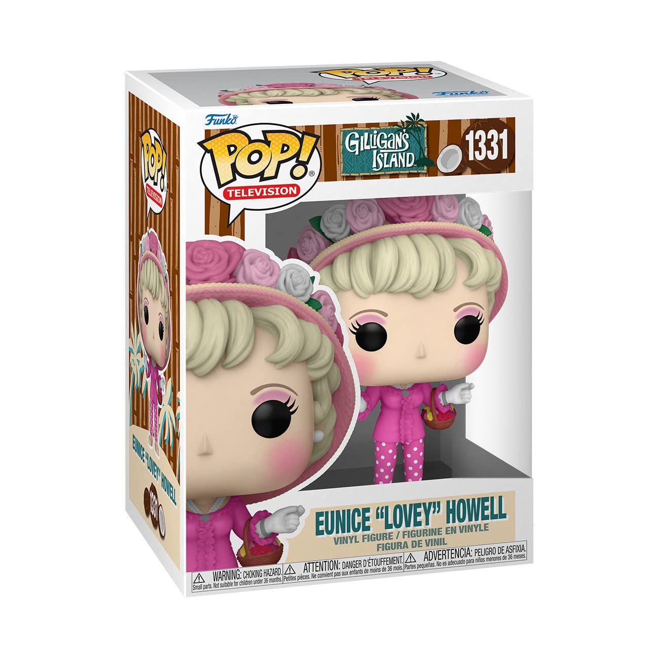 Amazon.com: Funko Pop! TV: WB 100 - Gilligan's Island, Eunice